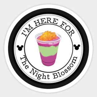 Night Blossom Sticker